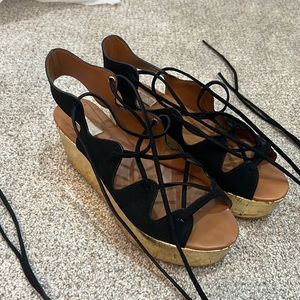 See By Chloe platform wedges. Used but in good condition.